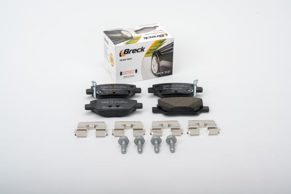 BRECK Bremsbelagsatz, Scheibenbremse